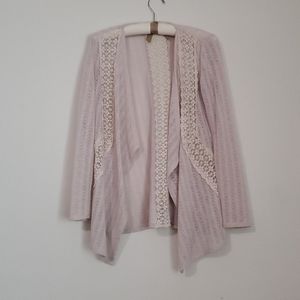Cream cardigan